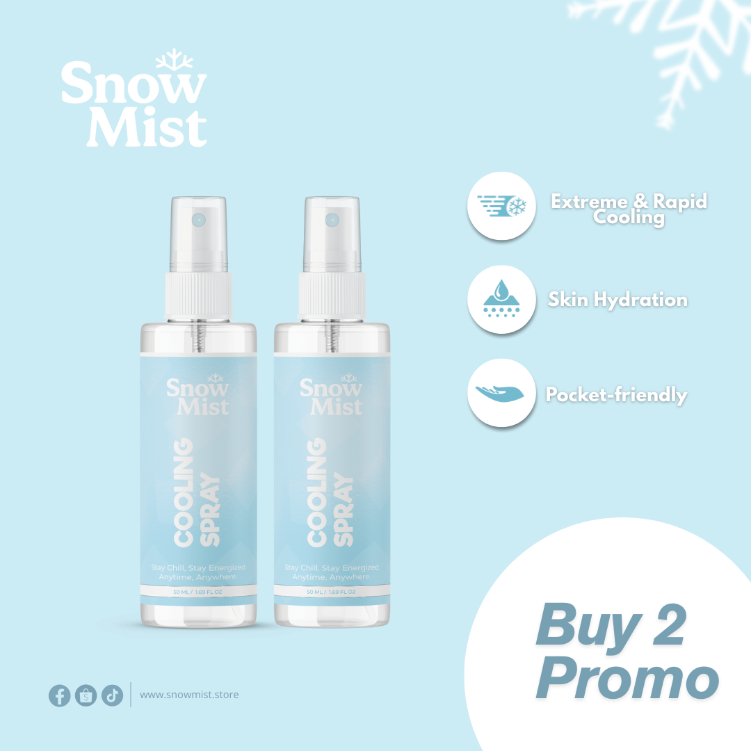 Snow Mist Cooling Spray (Buy 2 Promo)